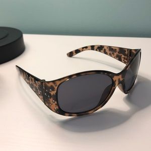 Leopard Print Sunglasses *used*